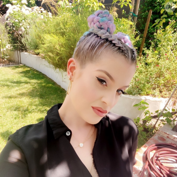 Kelly Osbourne. Juillet 2020.