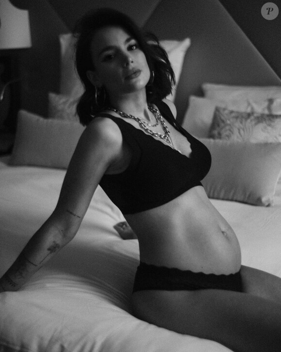 Jade Leboeuf enceinte sur Instagram, mars 2020.