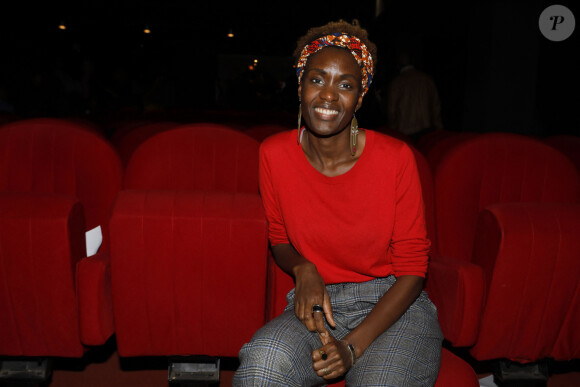 Exclusif - Rokhaya Diallo - Avant-première du documentaire "Le monde racisé du cinéma français" au cinéma le Lincoln à Paris, le 3 février 2020. © Christophe Clovis / Bestimage