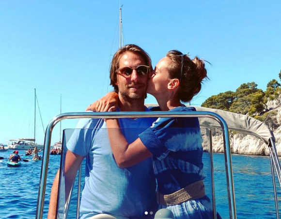 Ophélie Meunier et son mari Mathieu Verge en vacances à Marseille. Instagram, le 7 août 2020.