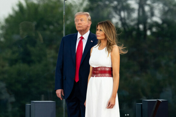 La semaine du président Donald Trump et de la première dame Melania. Le 4 juillet 2020.