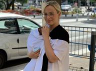 Madame Monsieur : Craquante photo avec bébé, Emilie Satt maman fatiguée