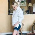 Emilie Satt, enceinte, prend la pose sur Instagram. Le 17 juillet 2020.