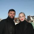 Exclusif - Madame Monsieur ( Émilie Satt et Jean-Karl Lucas ) - La fête des Vendanges de Montmartre 2018 le 13 octobre 2018 à Paris © Jlppa / Bestimage