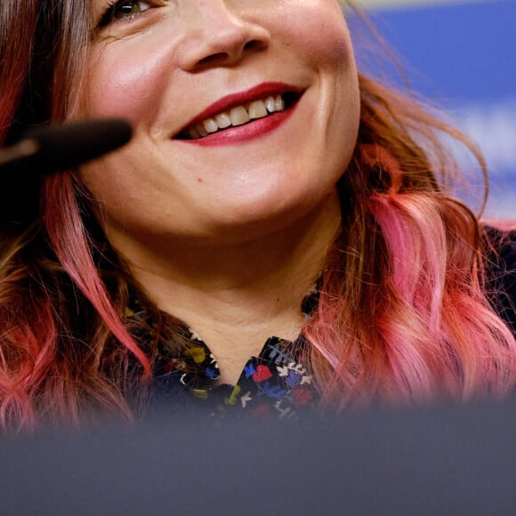 Blanche Gardin en conférence de presse pour le film "Effacez l'historique" lors de la 70e édition du festival international du film de Berlin (La Berlinale 2020), le 29 février 2020. @Imago / Panoramic / Bestimage