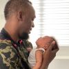 Usain Bolt et sa fille Olympia sur Instagram, le 22 août 2020.