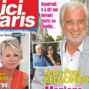 Couverture du nouveau numéro d'Ici Paris, paru le 26 août 2020