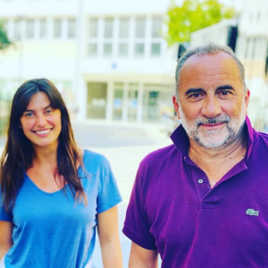 Laetitia Milot sur le tournage de "Liés pour la vie" - Instagram, août 2020