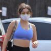 Exclusif - Charli XCX se rend à son cours de gym à Los Angeles pendant l'épidémie de coronavirus (Covid-19). 