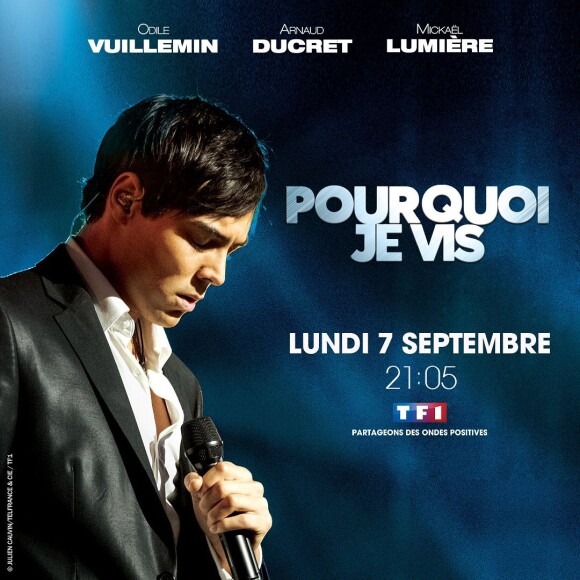 Mickaël Lumière incarne Grégory Lemarchal dans le bipic "Pourquoi je vis" diffusé sur TF1 le lundi 7 septembre 2020.