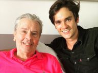 Alain Delon et son fils Alain-Fabien rabibochés et plus proches que jamais