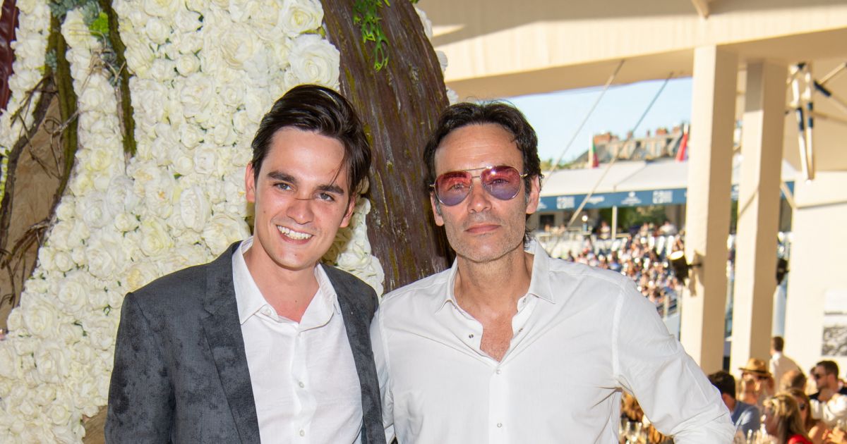 Exclusif - Anthony Delon et son frère Alain-Fabien Delon - Longines