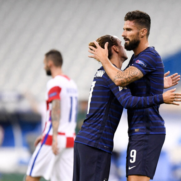 Olivier Giroud - Ligue des Nations, la France bat la Croatie (4-2) au Stade de France à Paris le 8 septembre 2020. © FEP / Panoramic / Bestimage