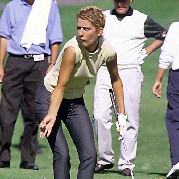 Céline Dion au tournoi de golf du Rancho Mirage en Californie