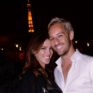 Exclusif - Iris Mittenaere (Miss France et Miss Univers 2016) et son compagnon Diego El Glaoui - Maëva Coucke fête son 26ème anniversaire sur la péniche "Pastel" avec ses amis à Paris le 27 juin 2020. © Rachid Bellak/Bestimage 