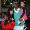 Kobe Bryant avec sa femme Vanessa et leurs filles Natalia et Gianna