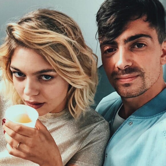 Louane et Florian Rossi le 23 mars 2019.