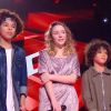 Battle entre Lola, Enzo et Iliane dans "The Voice Kids 2020", le 19 septembre, sur TF1