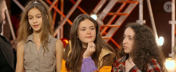 Battle entre Emilia, Naomi et Marilou dans "The Voice Kids 2020", le 19 septembre, sur TF1