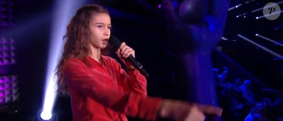 Battle entre Emilia, Naomi et Marilou dans "The Voice Kids 2020", le 19 septembre, sur TF1