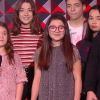 Battle entre Julien, Samvel et les six membres de Musical Kids dans "The Voice Kids 2020", le 19 septembre, sur TF1