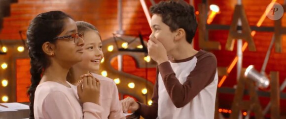Répétitions pour les battles de Kanesha, Léna et Nathan, émission "The Voice Kids 2020" du 19 septembre sur TF1