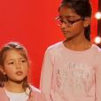 Répétitions pour les battles de Kanesha, Léna et Nathan, émission "The Voice Kids" sur TF1