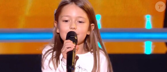 Battle entre Kanesha, Léna et Nathan dans "The Voice Kids 2020", le 19 septembre, sur TF1