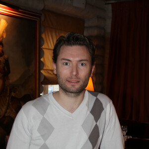 Fred Cauvin pose dans un restaurant à Paris, France, le 21 mars 2018. © Philippe Baldini/Bestimage