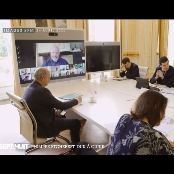 Philippe Etchebest se confie dans "Sept à huit", sur TF1, le 20 septembre 2020