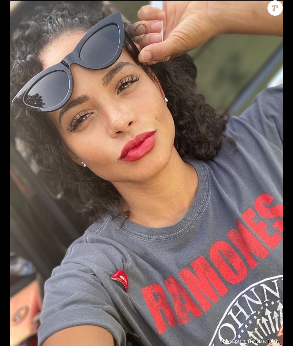 Christina Milian sur Instagram. - Purepeople