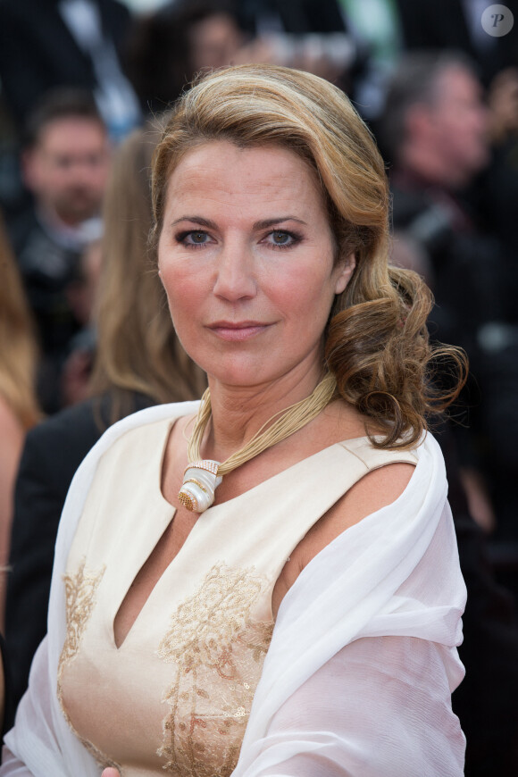 Natacha Amal - Montée des marches du film " Saint Laurent" lors du 67 ème Festival du film de Cannes – Cannes le 17 mai 2014. 