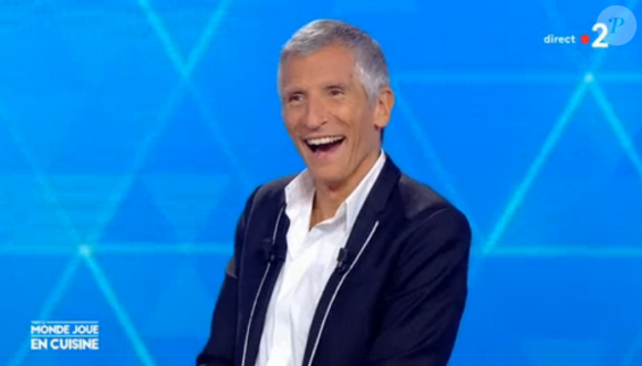 Nagui rembarré par sa femme Mélanie Page dans "Tous le monde cuisine" sur France 2 - Mardi 22 septembre 2020