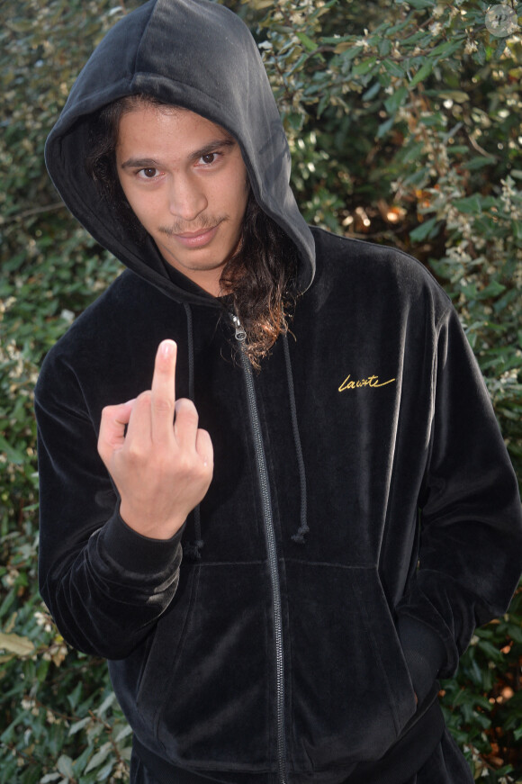 Info - Le rappeur Moha La Squale interpellé par la police à Paris -- Moha La Squale - People au défilé Lacoste Collection Prêt-à-Porter Printemps/Eté 2020 lors de la Fashion Week de Paris, le 1er octobre 2019. © Veeren Ramsamy-Christophe Clovis/Bestimage nce.
