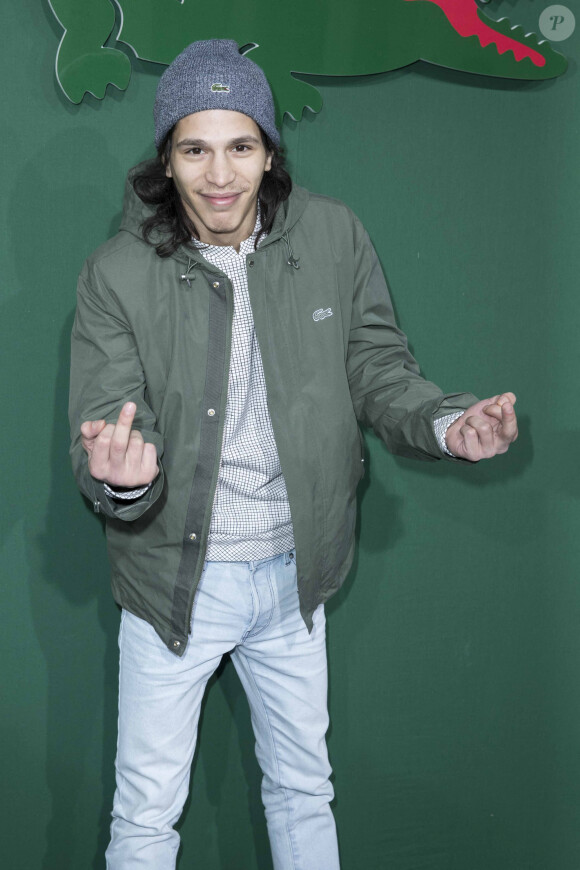 Info - Le rappeur Moha La Squale interpellé par la police à Paris - Moha La Squale - People au défilé de mode PAP Femme automne-hiver 2018/2019 "Lacoste" à Paris le 28 février 2018. © Olivier Borde / Bestimage