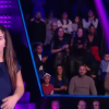 Rania, Flora et Myriam pendant les battles de The Voice Kids saison 7 - samedi 26 septembre 2020, TF1
