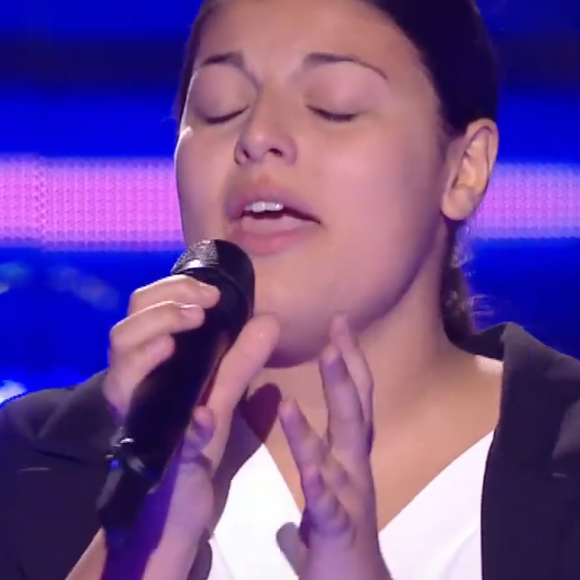 Emma, Ema et Eleia pendant les battles de The Voice Kids saison 7 - samedi 26 septembre 2020, TF1