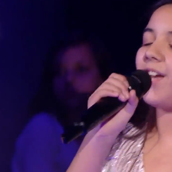 Emma, Ema et Eleia pendant les battles de The Voice Kids saison 7 - samedi 26 septembre 2020, TF1