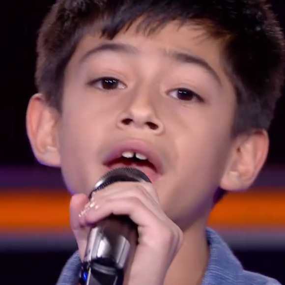 Ilan, Arnaud et Zoé pendant les battles de The Voice Kids saison 7 - samedi 26 septembre 2020, TF1