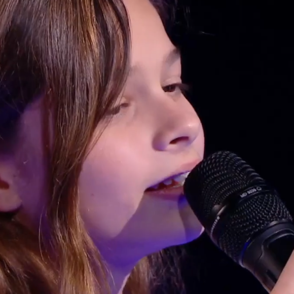 Lohi, Tess et Noémie pendant les battles de The Voice Kids saison 7 - samedi 26 septembre 2020, TF1