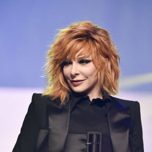 Mylène Farmer - Défilé de mode Haute-Couture printemps-été 2020 "Jean Paul Gaultier" à Paris. Le 22 janvier 2020.