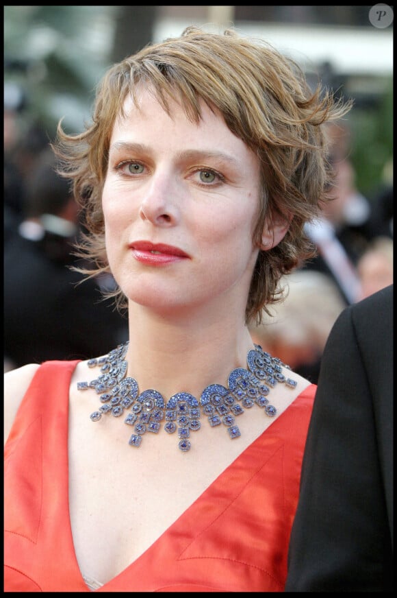 Karin Viard - Montée des marches pour "La petite Lili" - 56e festival de Cannes.