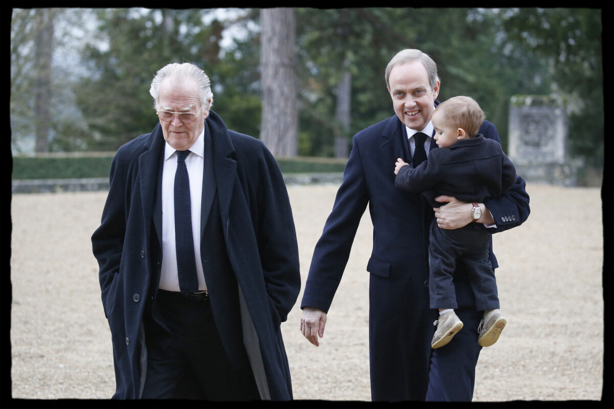 Photo Le prince Jacques d'Orléans, le prince Jean, duc de Vendôme