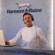 Exclusif - Jean-Edouard Lipa, le DJ du Royal Monceau - Inauguration de la boutique Harmont &amp; Blaine à Paris, ce mardi 13 octobre.