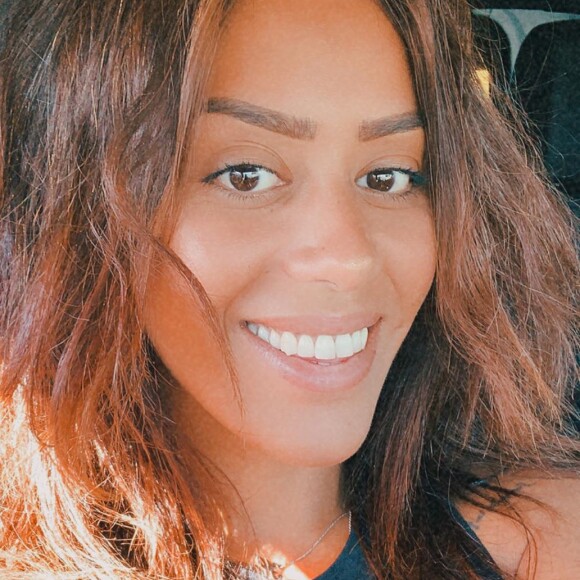 Amel Bent sur Instagram (2020).