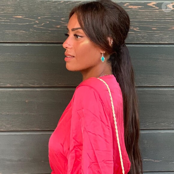 Amel Bent sur Instagram (2020).