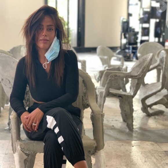 Amel Bent sur Instagram (2020).