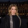 Catherine Deneuve arrive à la soirée Louis Vuitton Stellar Jewelry Cocktail Event place Vendôme à Paris. C'est la première sortie officielle de l'actrice depuis son AVC en novembre dernier. © Cyril Moreau / Bestimage