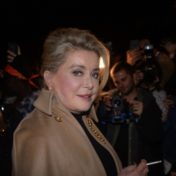 Catherine Deneuve - Arriveés au défilé "Céline" Collection Prêt-à-Porter Printemps/Eté 2020 lors de la Fashion Week de Paris, France, le 27 septembre 2019 © Veeren Ramsamy - Christophe Clovis / Bestimage