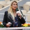 Marion Bartoli, enceinte, lors du premier tour des internationaux de tennis de Roland Garros à Paris © Dominique Jacovides / Bestimage